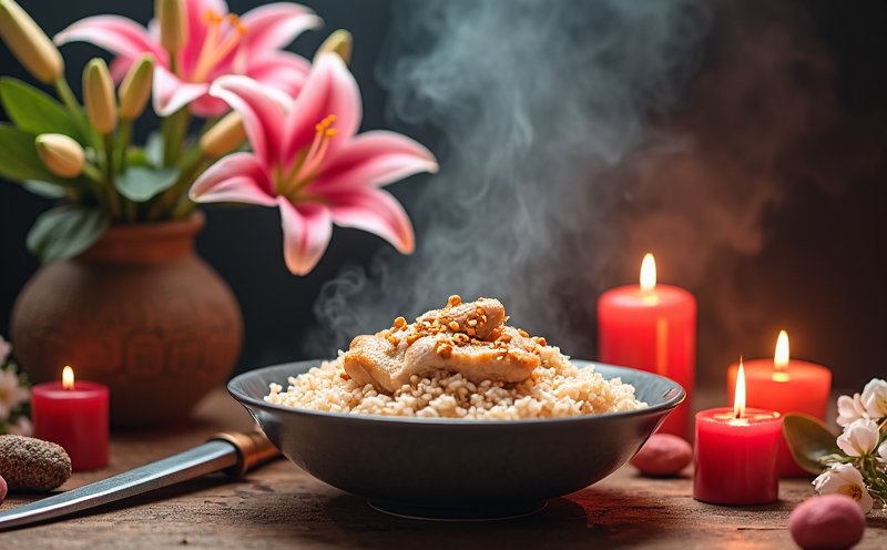 臨水夫人陳靖姑 供品油飯