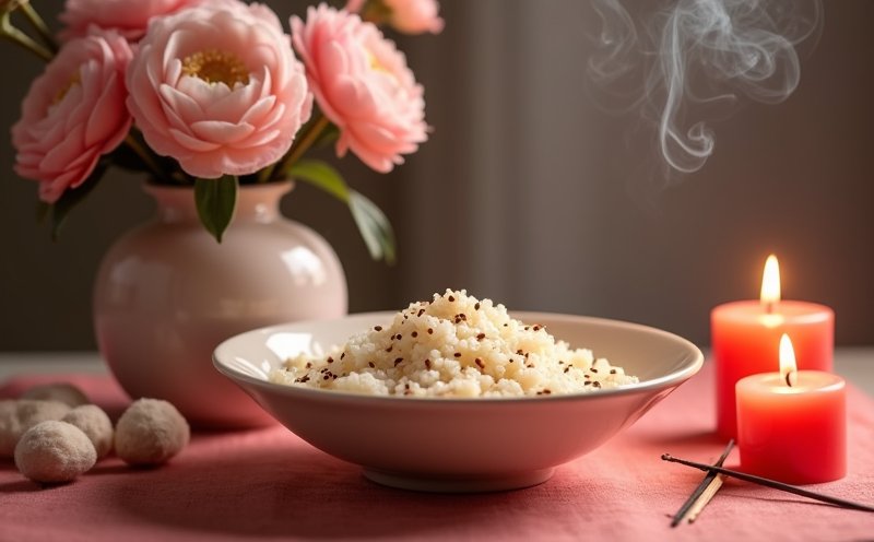 油飯麻油雞與粉色鮮花的臨水夫人護產供品