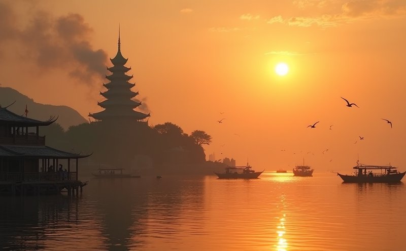 潟湖夕照廟影漁舟的南鯤鯓意象