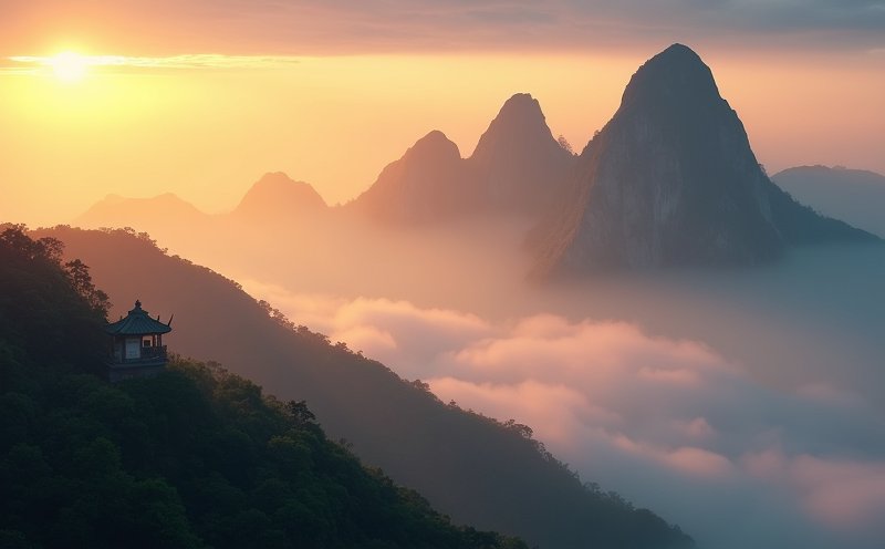 三山國王 三峰雲海