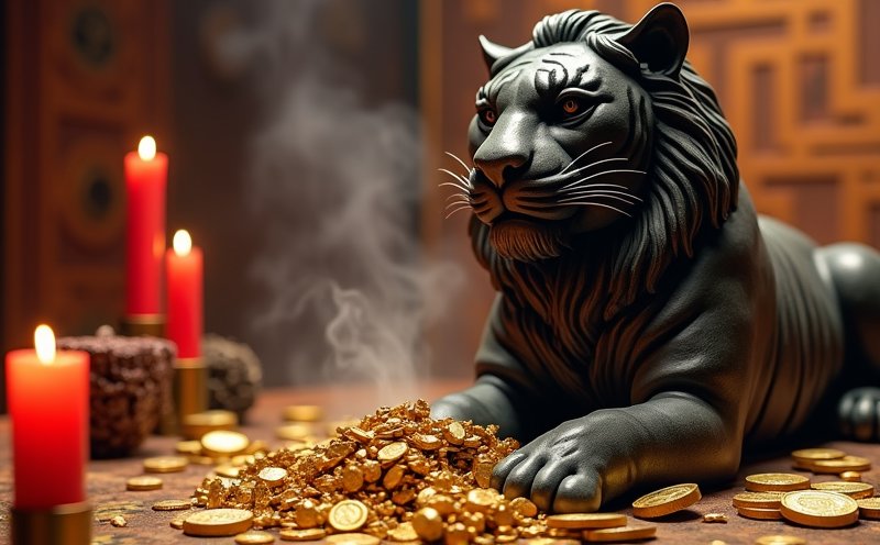 中路財神趙元帥 黑虎金銀