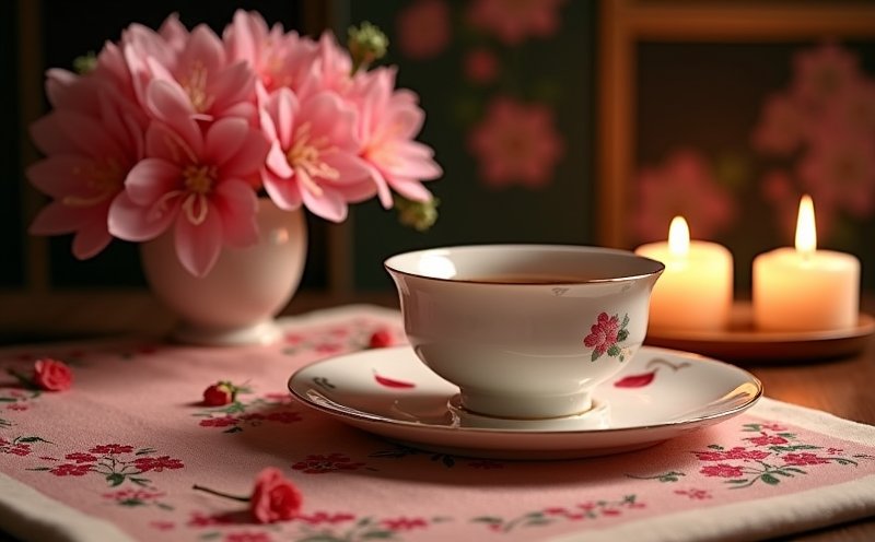 六甲頂姑婆祖 茶盞鮮花