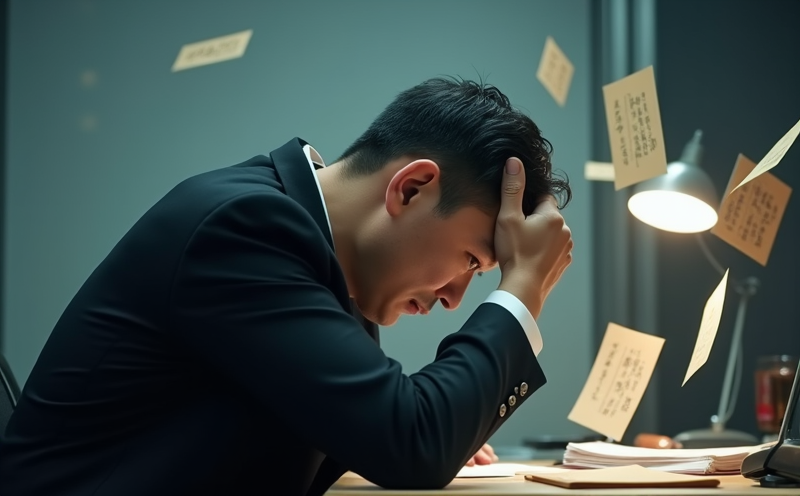 主管於辦公室同時遭遇文件四散驚慌掩護的四擊防不勝防場景