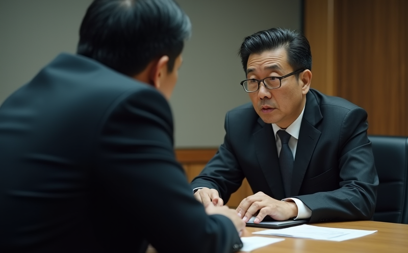 部屬於會議室面對強勢主管質問緊張的九虎職場競爭場景