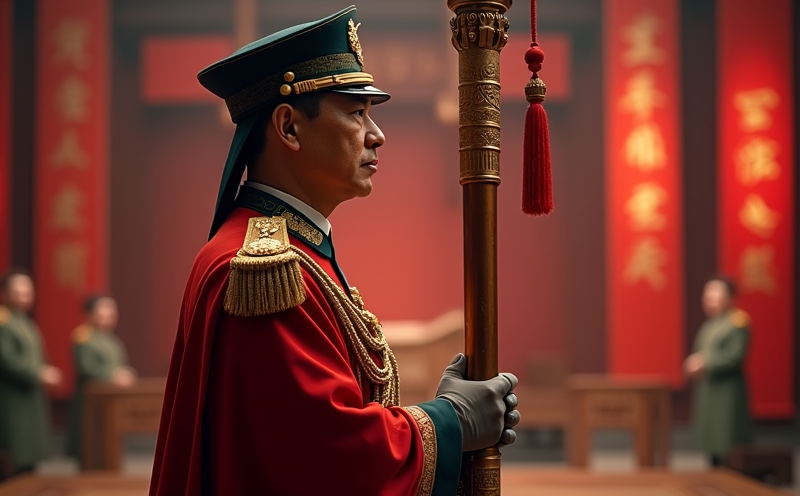 主帥於司令部執令旗下達決策的司命指揮場景