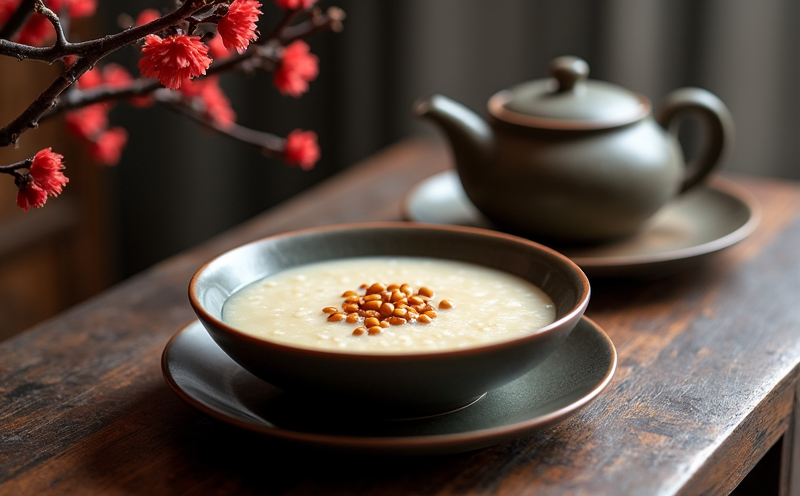 小寒臘八粥梅花初綻與熱茶的暖冬陳設